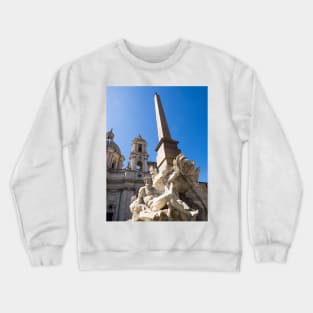 Fountain by Bernini Crewneck Sweatshirt